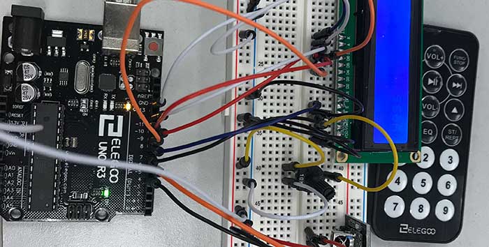 Arduino and breadboard